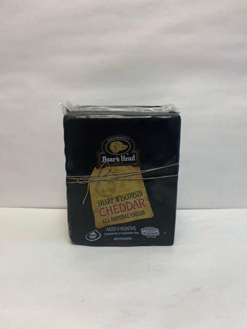 Black Wax Cheddar Sharp Yellow - Preferred Meats, Inc.